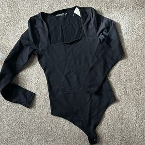 Black Abercrombie body suit